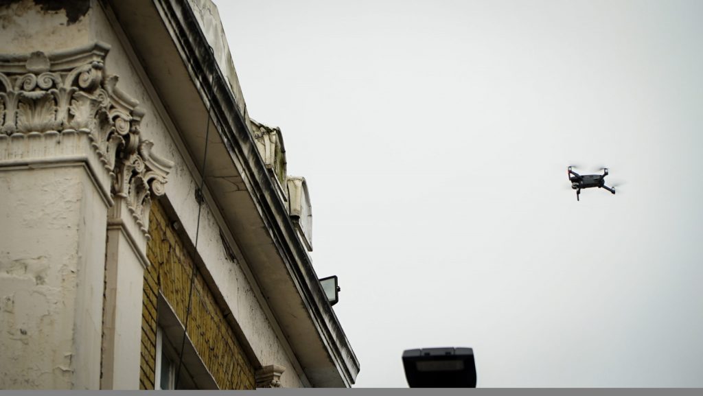 what is the purpose of roof surveys with a drone